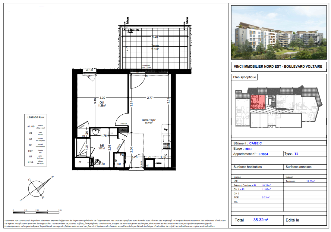 Апартаменты в Дижоне, Франция, 35.3 м² - фото 4