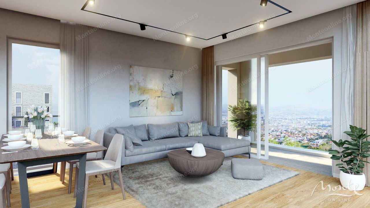 Апартаменты в Подгорице, Черногория, 80 м² - фото 1