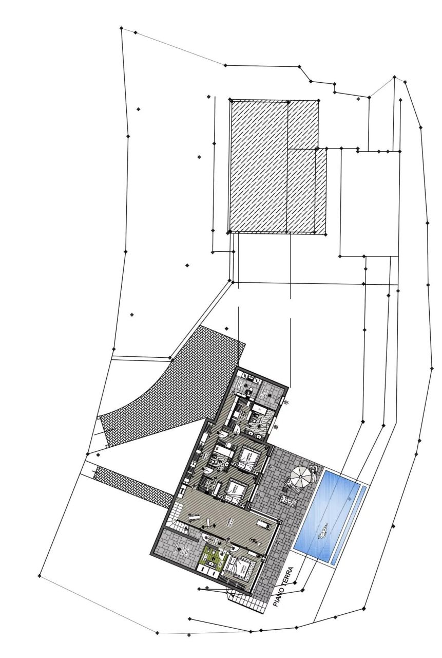 Вилла в Бельджирате, Италия, 350 м² - фото 9