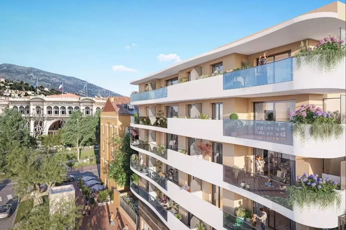 Апартаменты в Ментоне, Франция, 42 м² - фото 1