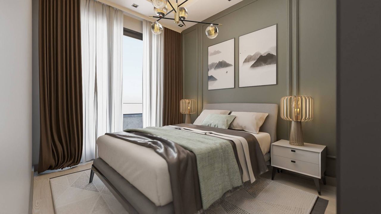 Квартира в Мерсине, Турция, 45 м² - фото 6