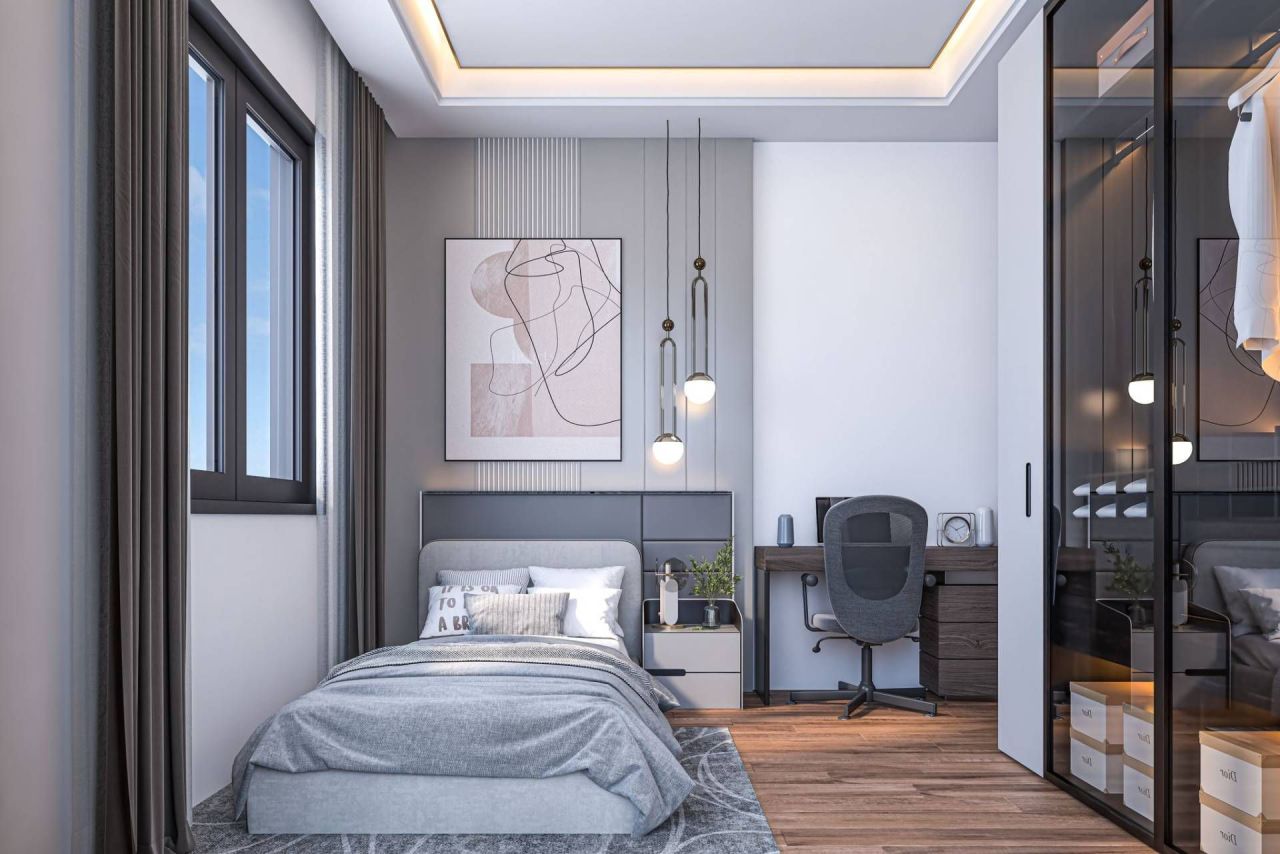 Квартира в Мерсине, Турция, 75 м² - фото 6