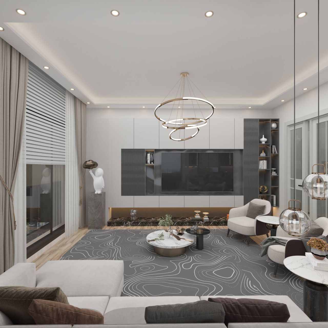 Квартира в Мерсине, Турция, 79 м² - фото 8