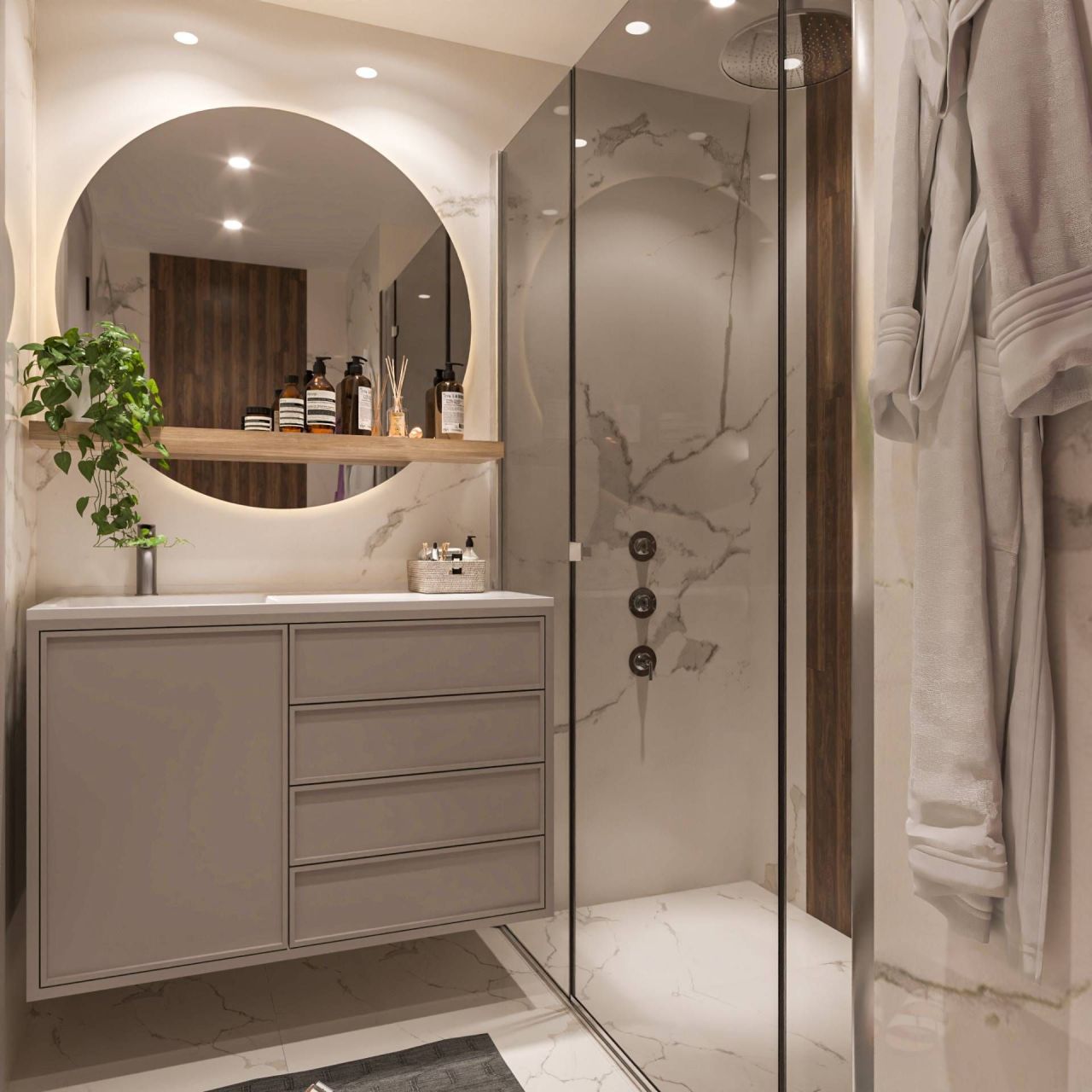 Квартира в Мерсине, Турция, 49 м² - фото 9