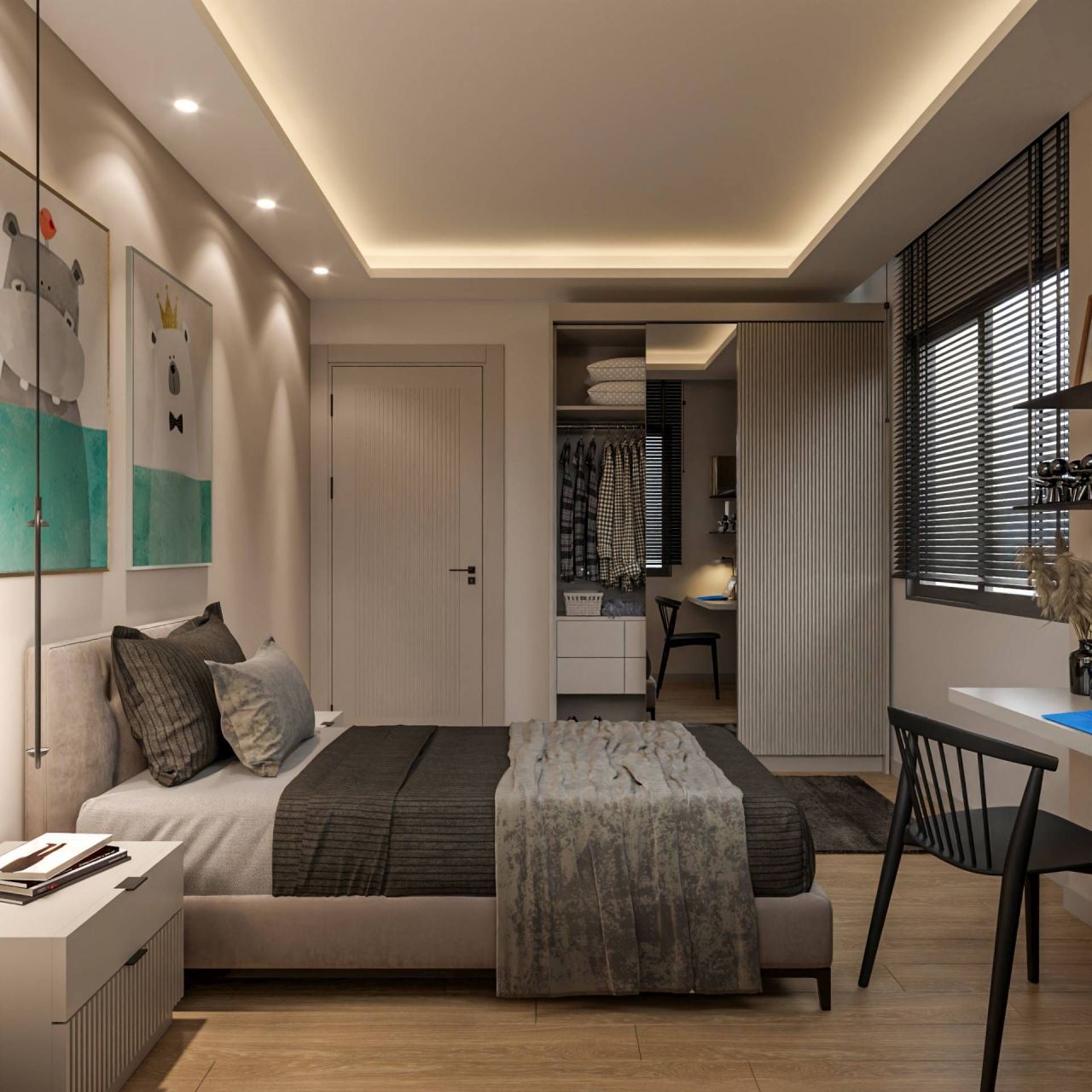 Квартира в Мерсине, Турция, 75 м² - фото 9