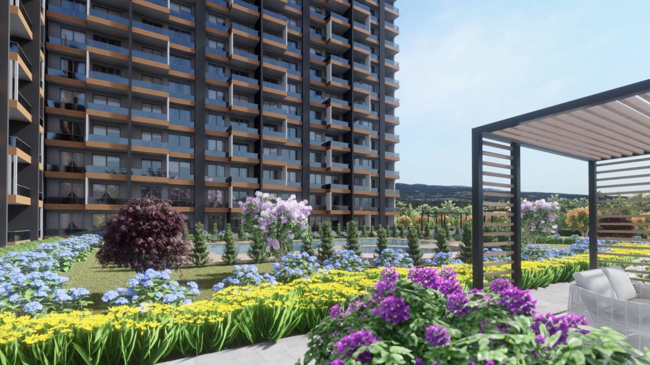 Квартира в Мерсине, Турция, 49 м² - фото 14