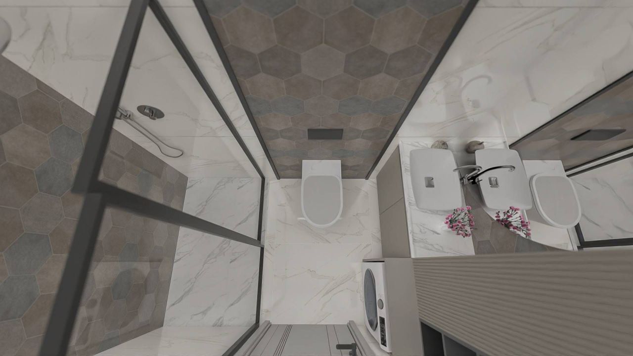 Квартира в Мерсине, Турция, 45 м² - фото 14