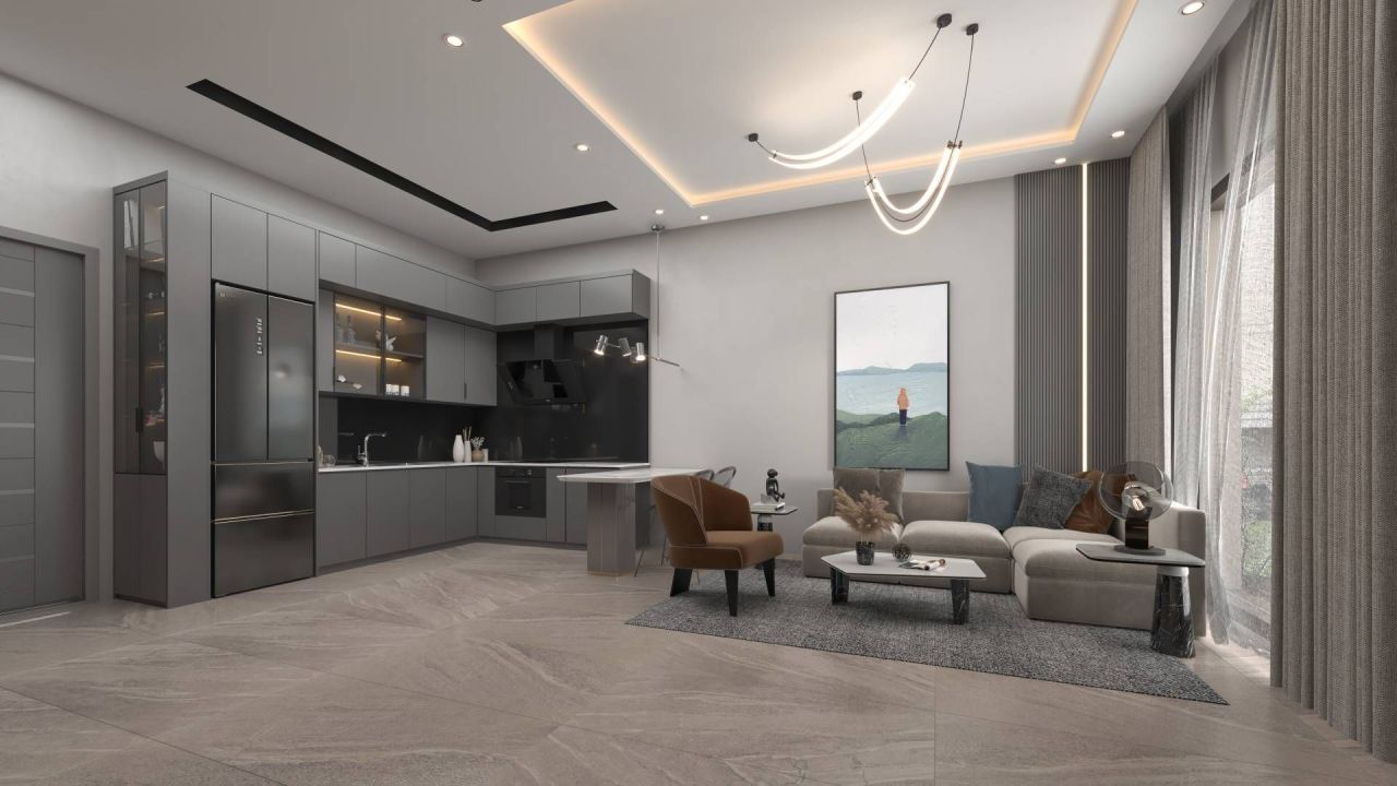 Квартира в Мерсине, Турция, 45 м² - фото 16