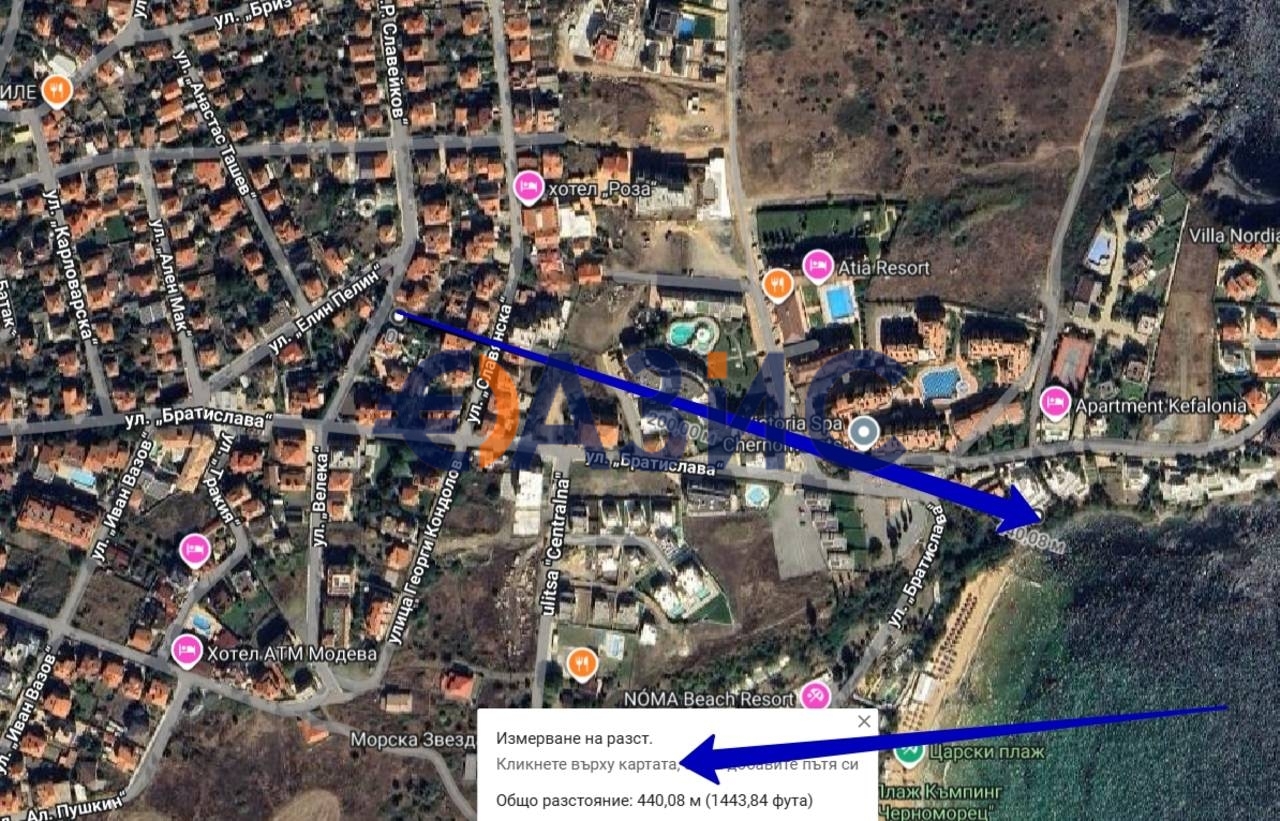 Апартаменты в Черноморце, Болгария, 80.6 м² - фото 11