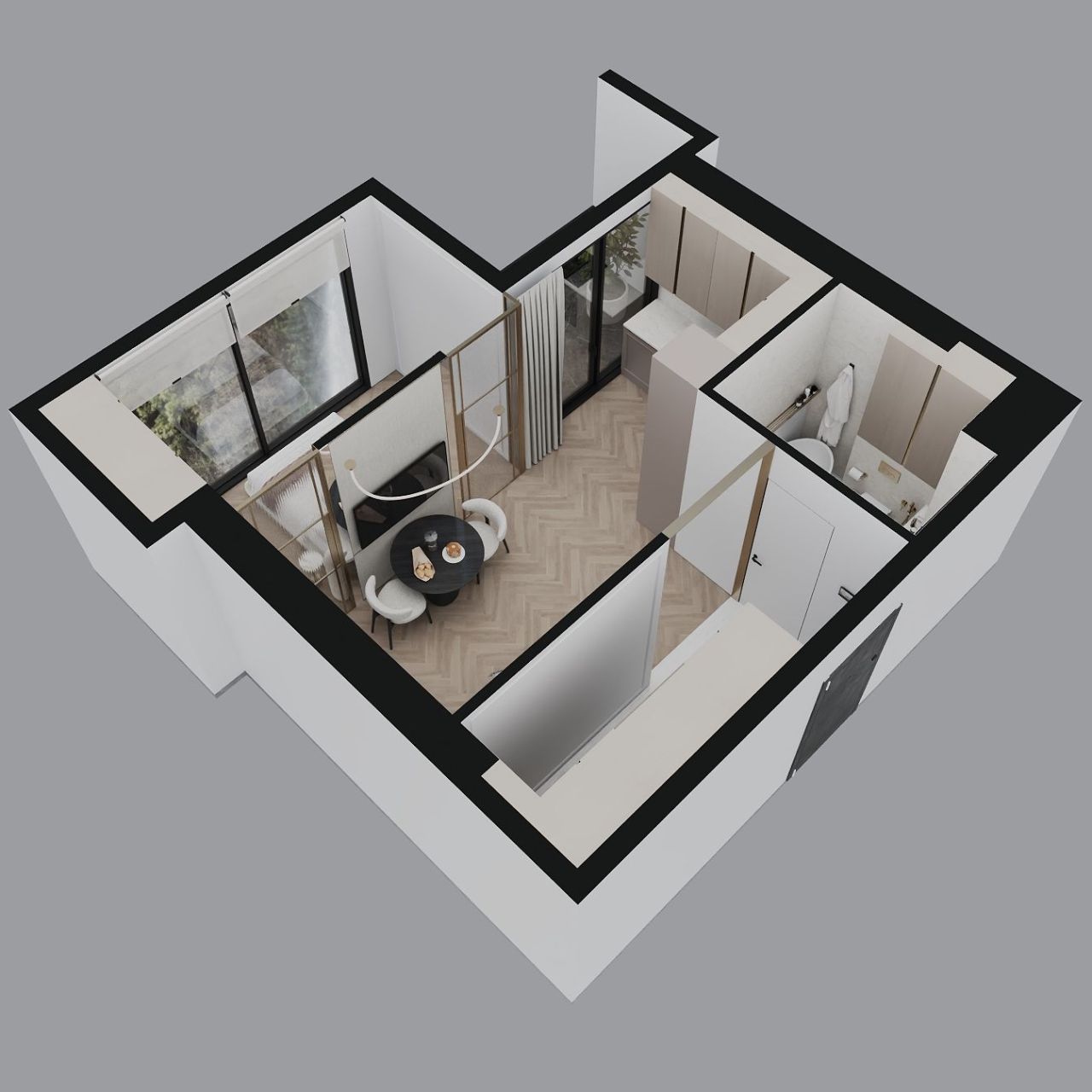 Апартаменты в Батуми, Грузия, 62 м² - фото 12