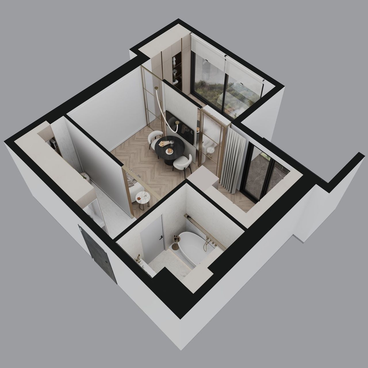 Апартаменты в Батуми, Грузия, 62 м² - фото 13