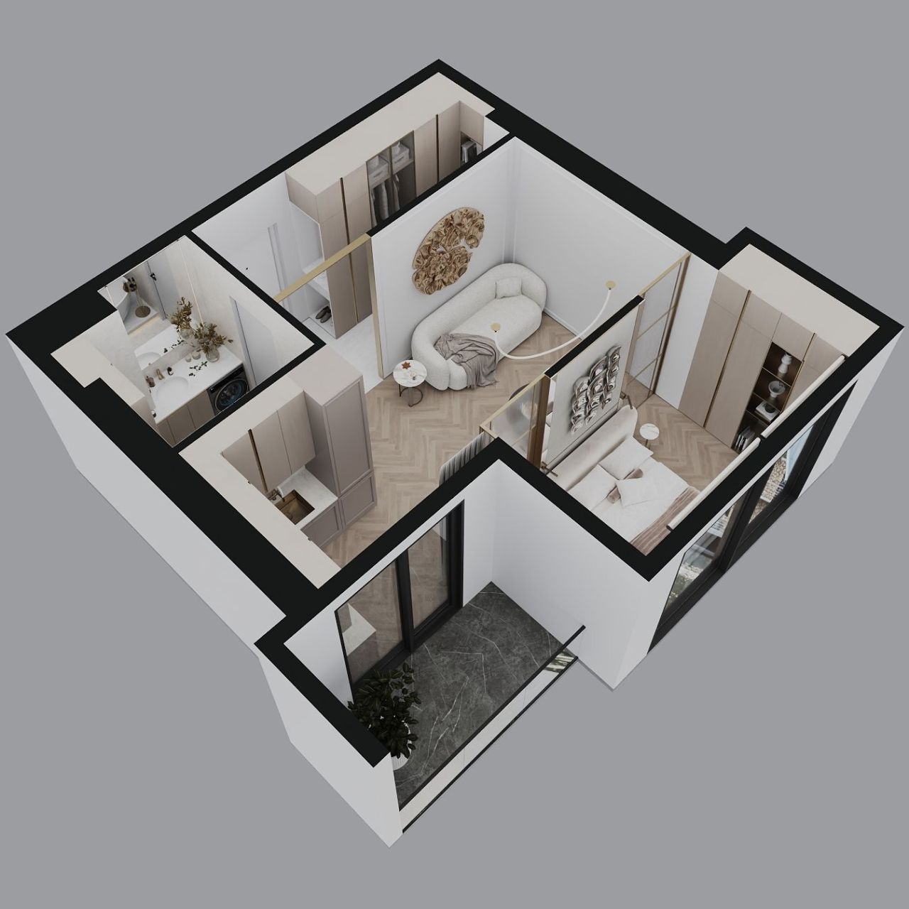 Апартаменты в Батуми, Грузия, 62 м² - фото 14