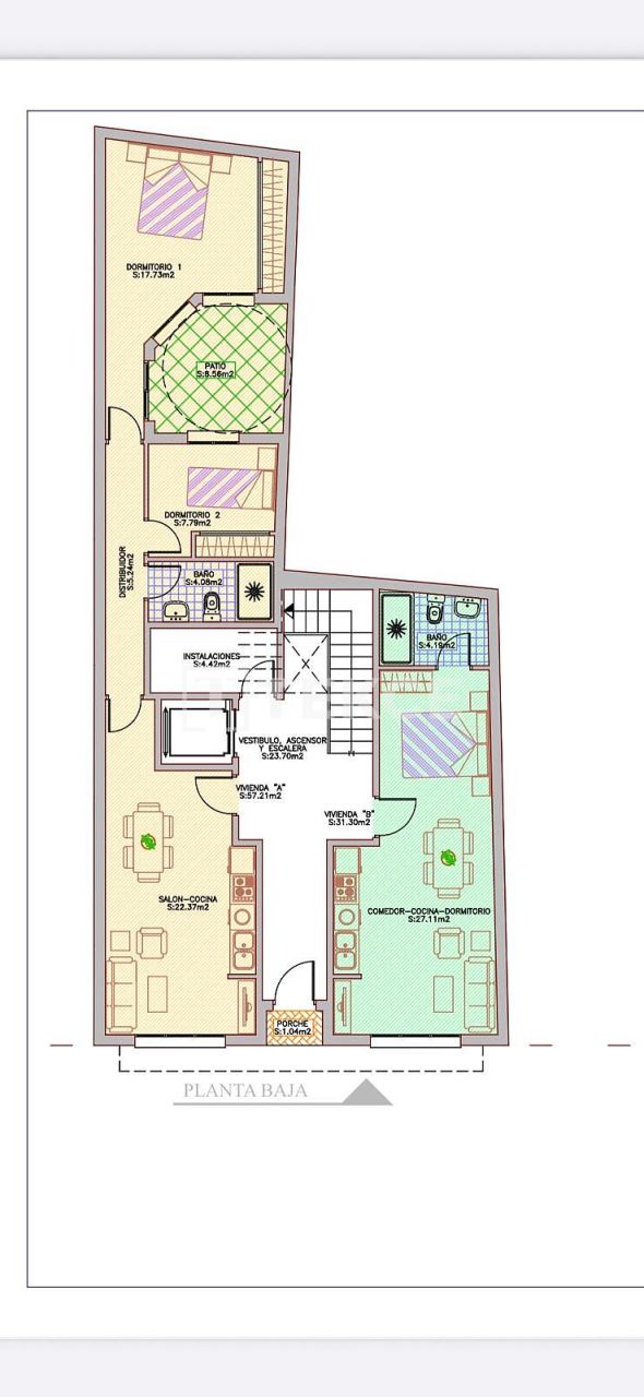 Пентхаус в Торревьехе, Испания, 60 м² - фото 1