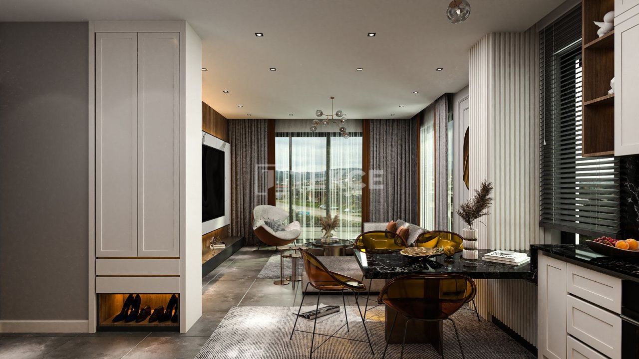 Апартаменты в Алании, Турция, 59 м² - фото 6