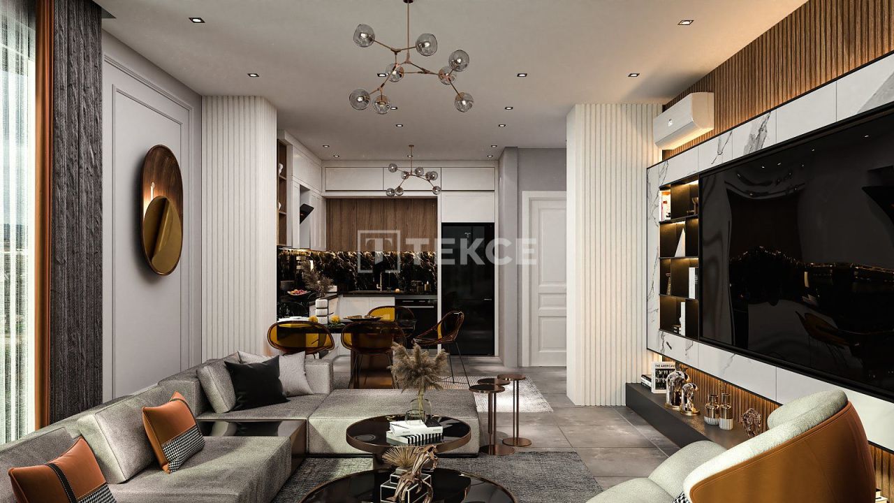 Апартаменты в Алании, Турция, 59 м² - фото 7