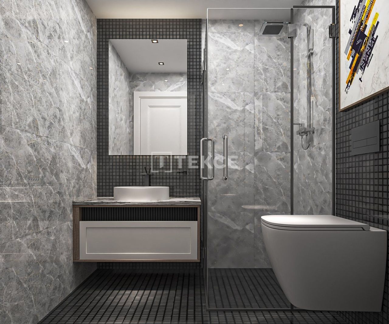 Апартаменты в Алании, Турция, 59 м² - фото 10