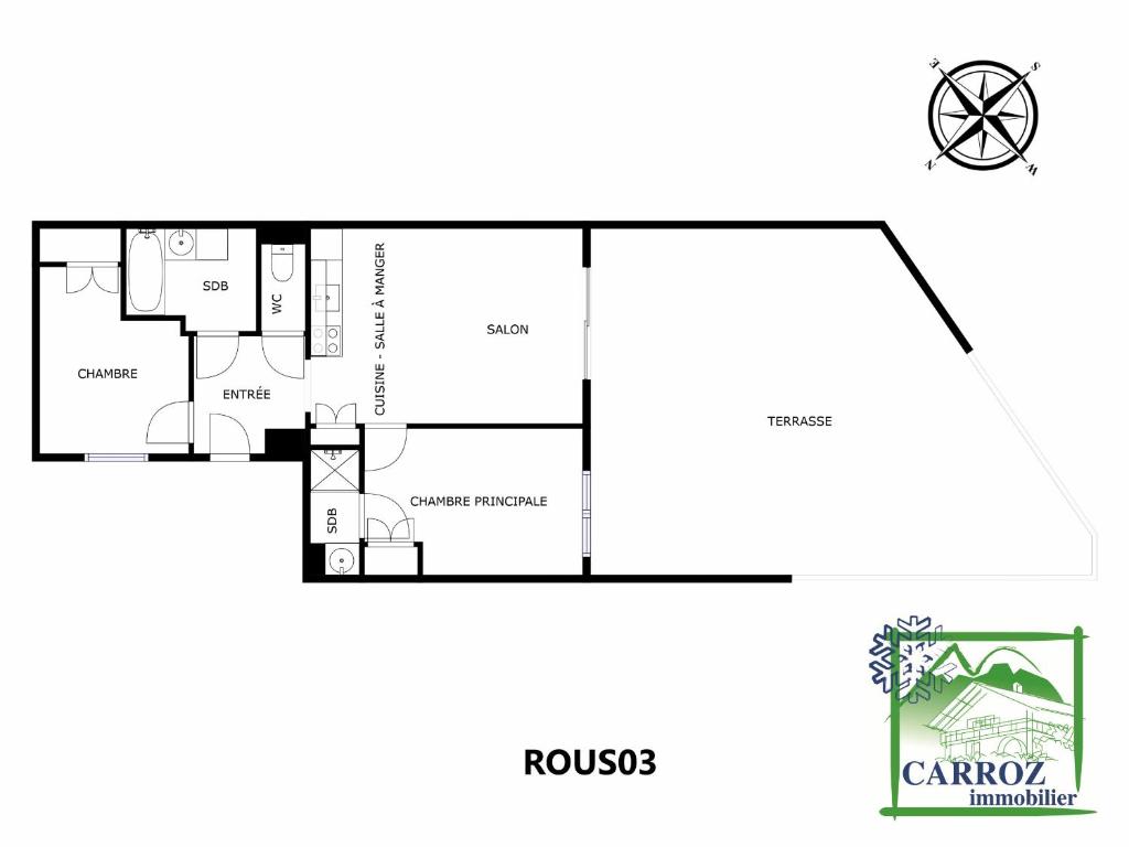 Апартаменты в Верхней Савойе, Франция, 55 м² - фото 17