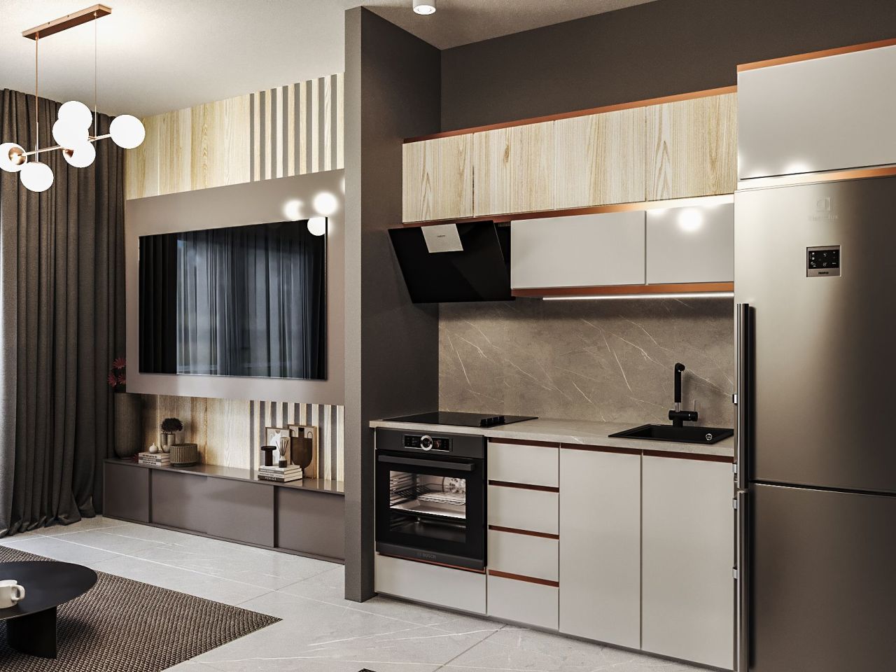 Апартаменты в Гюзельюрте, Кипр, 33 м² - фото 13