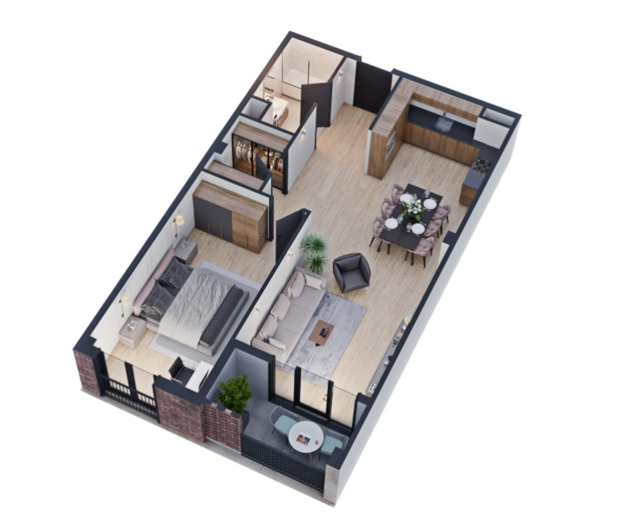 Квартира в Тбилиси, Грузия, 102.5 м² - фото 2