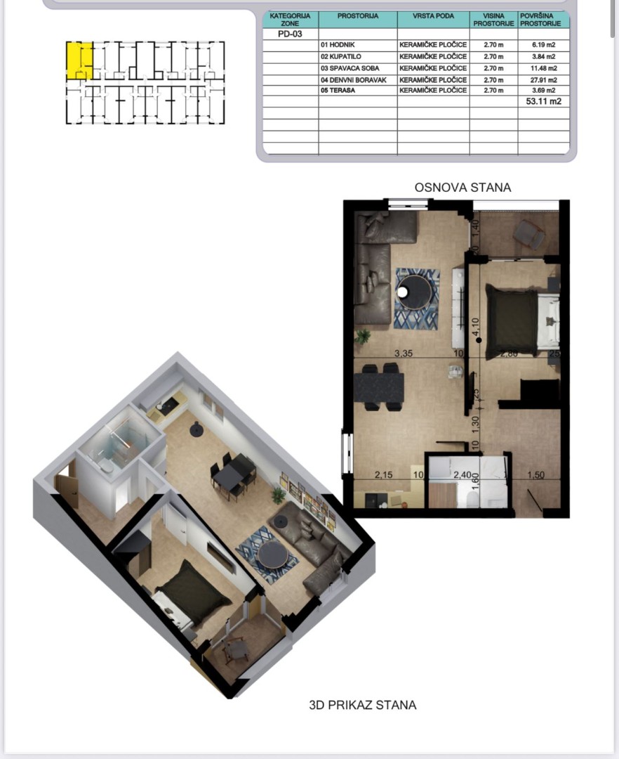 Квартира в Баре, Черногория, 31 м² - фото 9