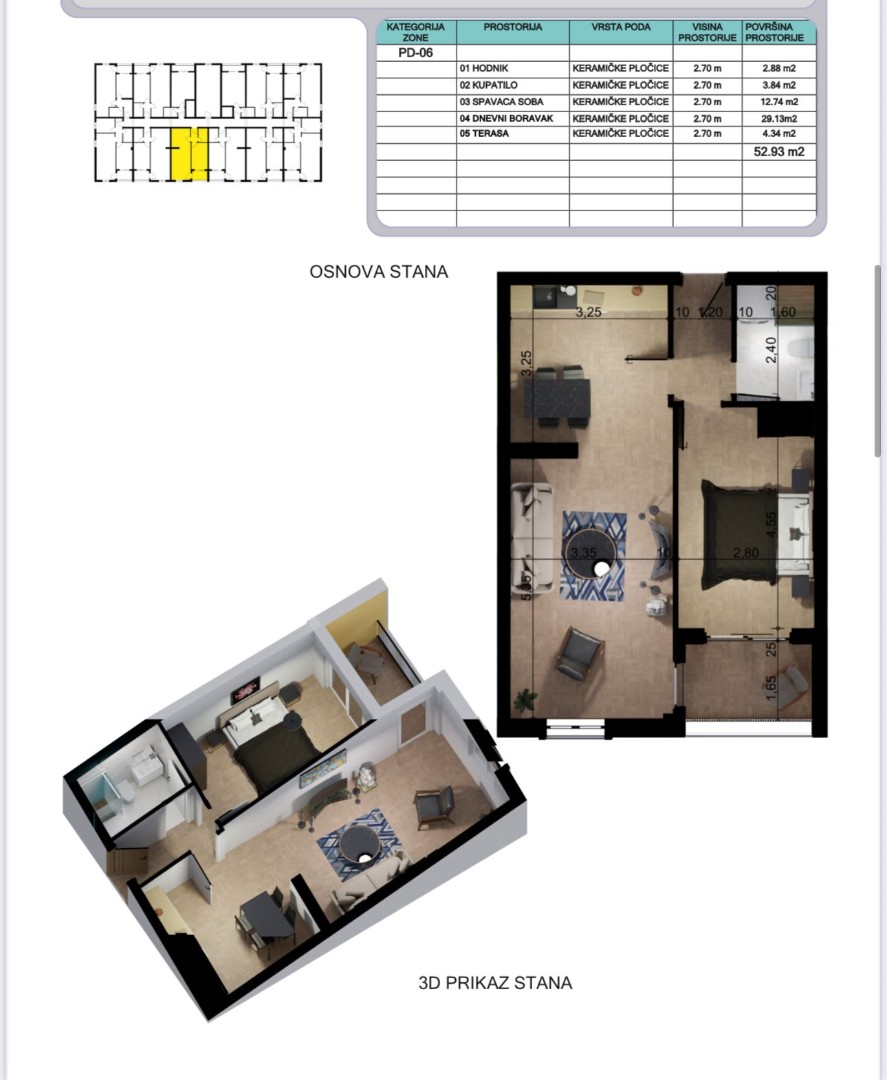 Квартира в Баре, Черногория, 31 м² - фото 12