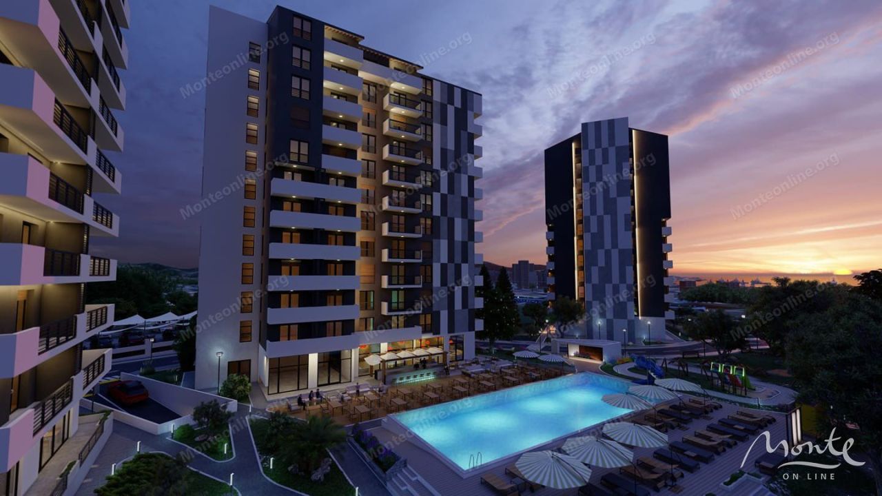 Апартаменты в Баре, Черногория, 72 м² - фото 1