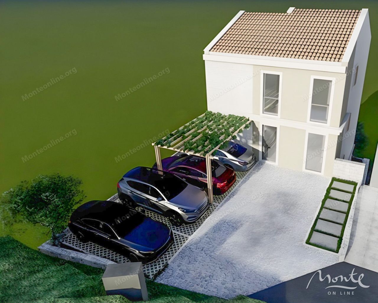 Земля в Близикуче, Черногория, 304 м² - фото 4