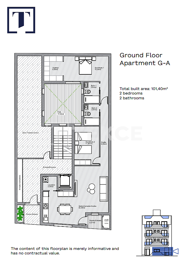 Апартаменты в Торревьехе, Испания, 101 м² - фото 9