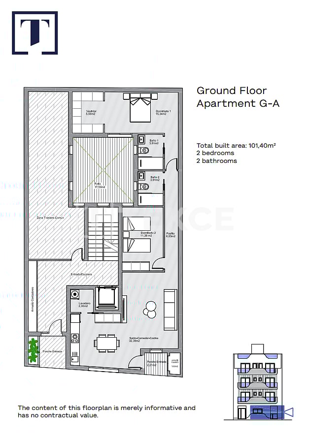 Пентхаус в Торревьехе, Испания, 69 м² - фото 9