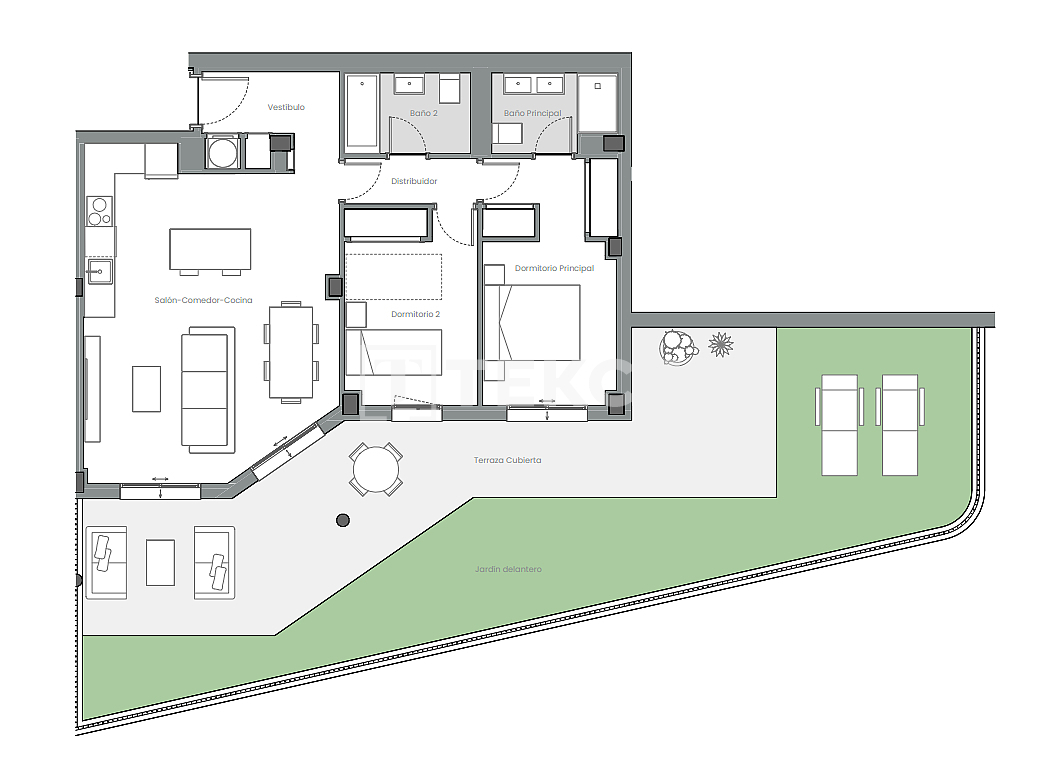 Апартаменты в Эстепоне, Испания, 76 м² - фото 15