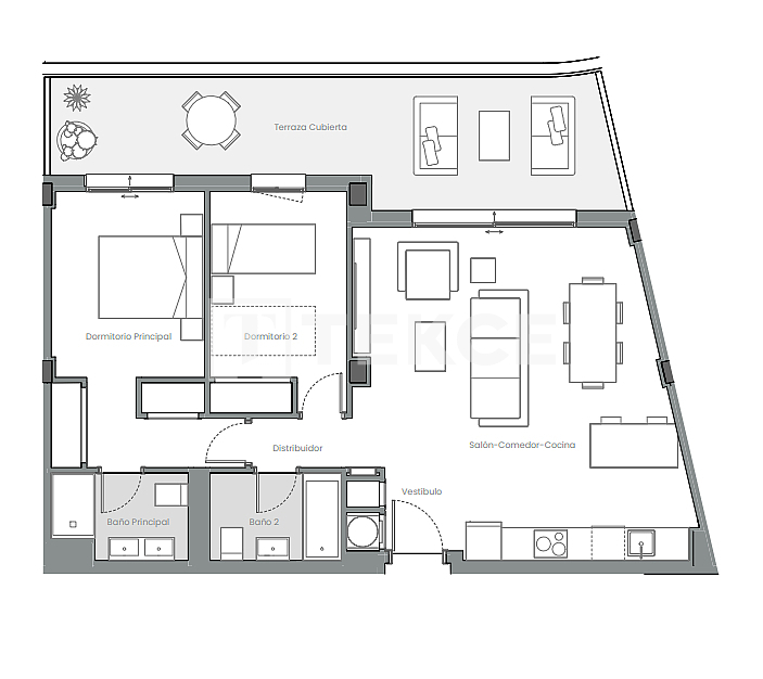 Апартаменты в Эстепоне, Испания, 104 м² - фото 16