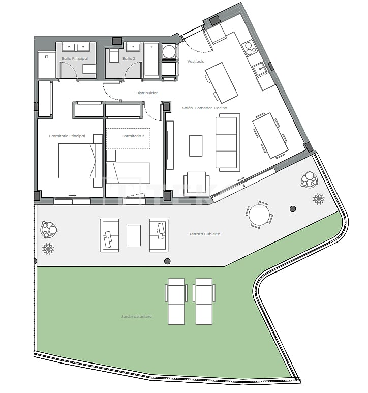 Апартаменты в Эстепоне, Испания, 104 м² - фото 18