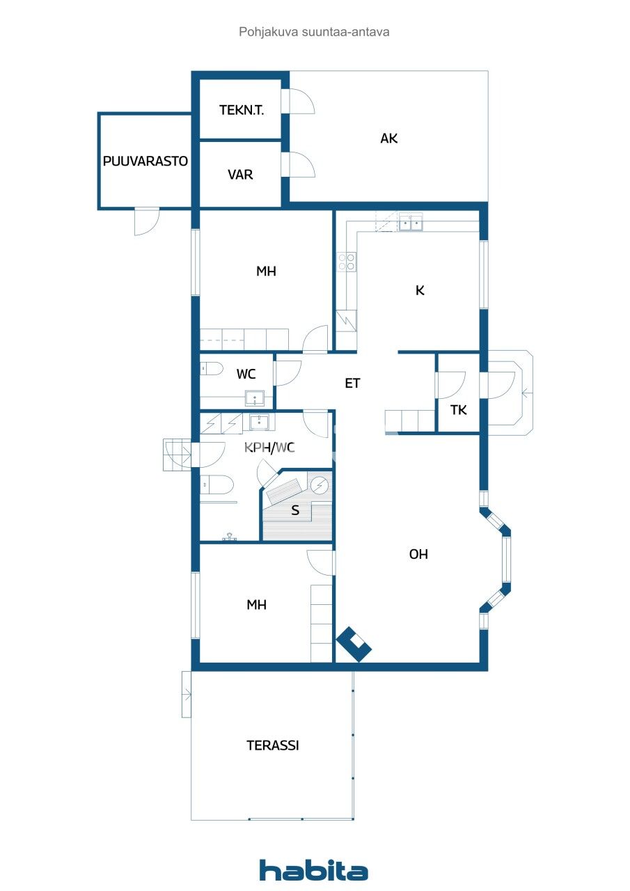 Дом в Порво, Финляндия, 80 м² - фото 2