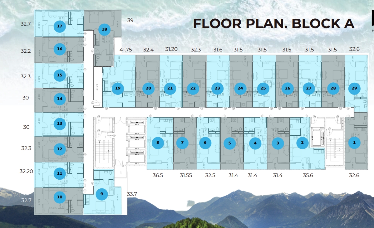 Апартаменты в Батуми, Грузия, 29.63 м² - фото 7