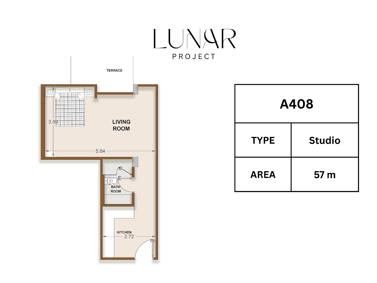 Квартира в Хургаде, Египет, 57 м² - фото 5