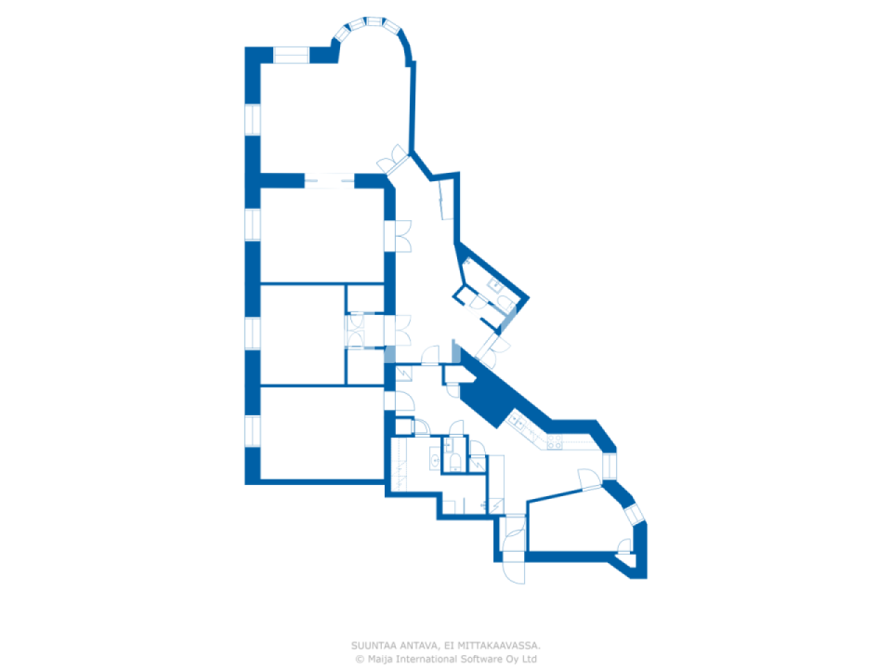 Апартаменты в Хельсинки, Финляндия, 164 м² - фото 2