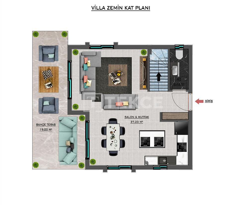 Вилла в Алании, Турция, 221 м² - фото 18