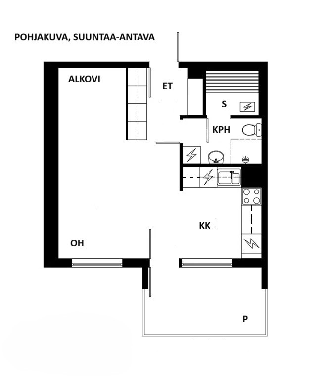 Квартира в Вантаа, Финляндия, 36 м² - фото 2