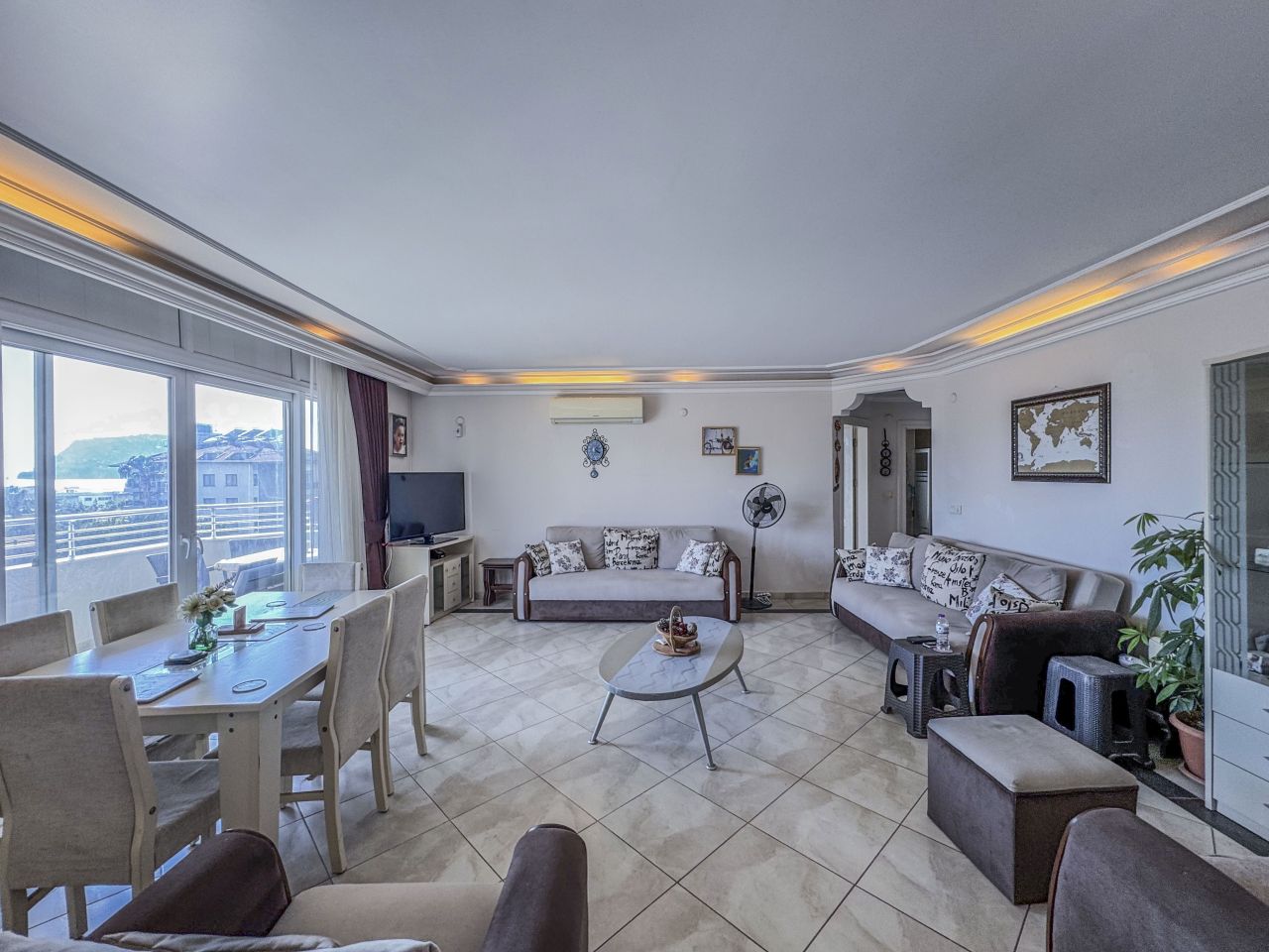 Апартаменты в Алании, Турция, 180 м² - фото 1