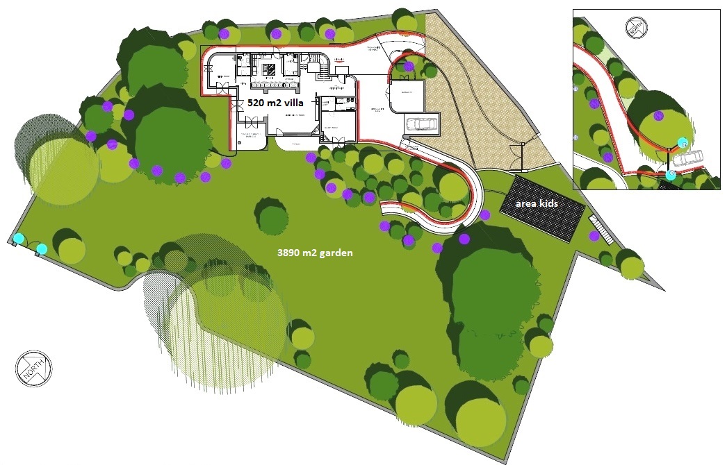 Вилла у озера Комо, Италия, 520 м² - фото 12