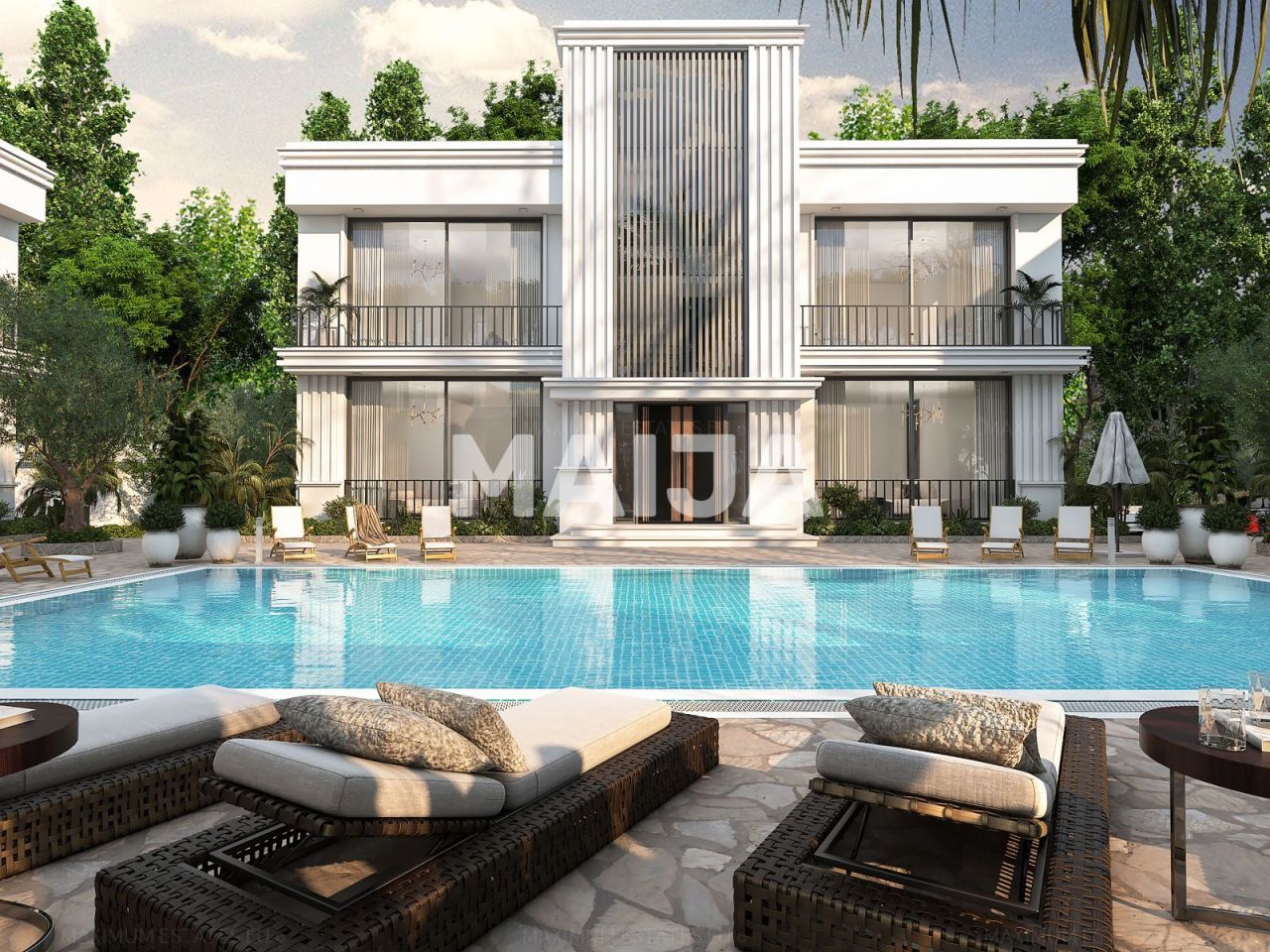 Апартаменты в Лапитосе, Кипр, 60 м² - фото 1