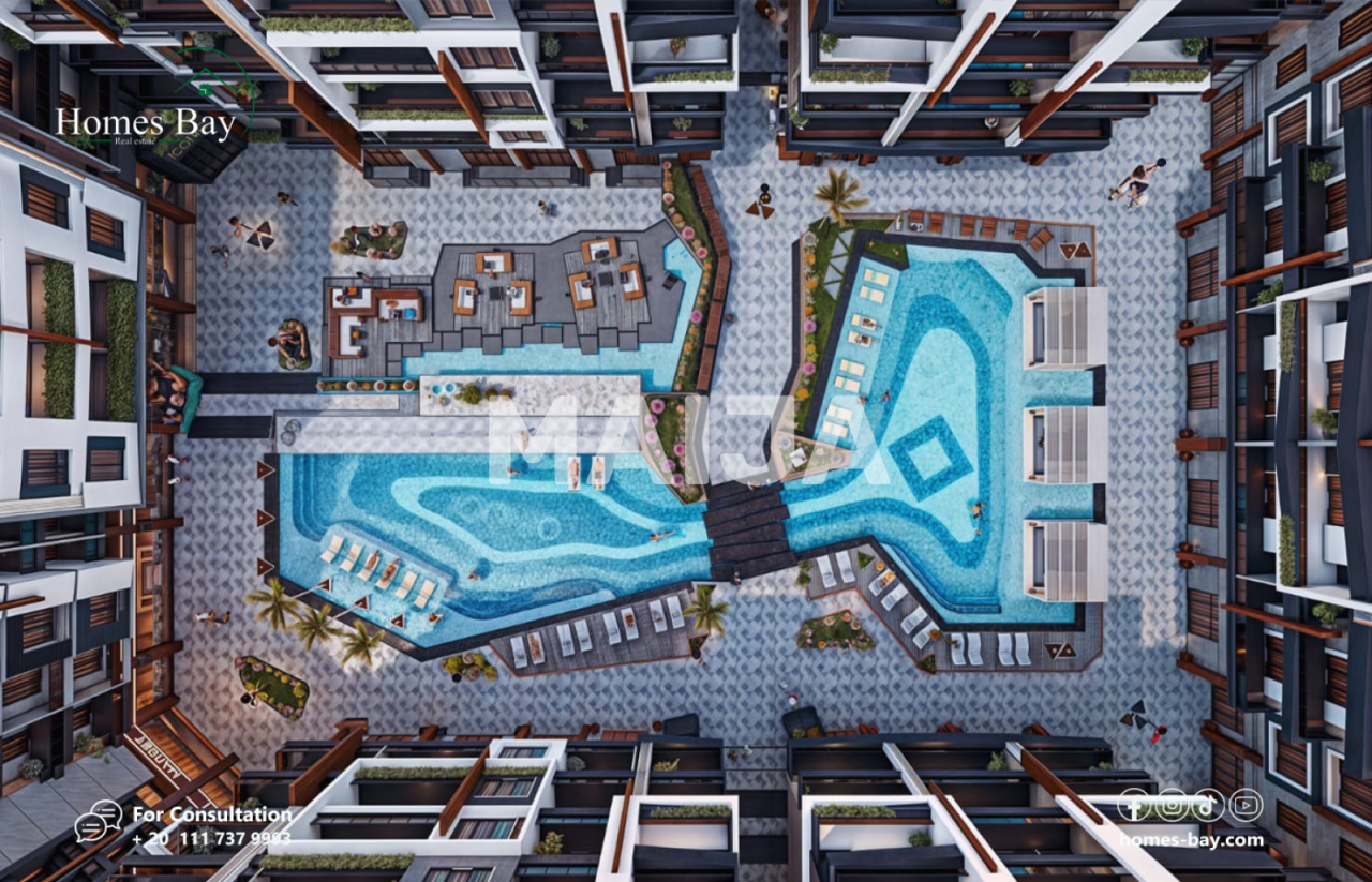 Апартаменты в Хургаде, Египет, 71 м² - фото 11