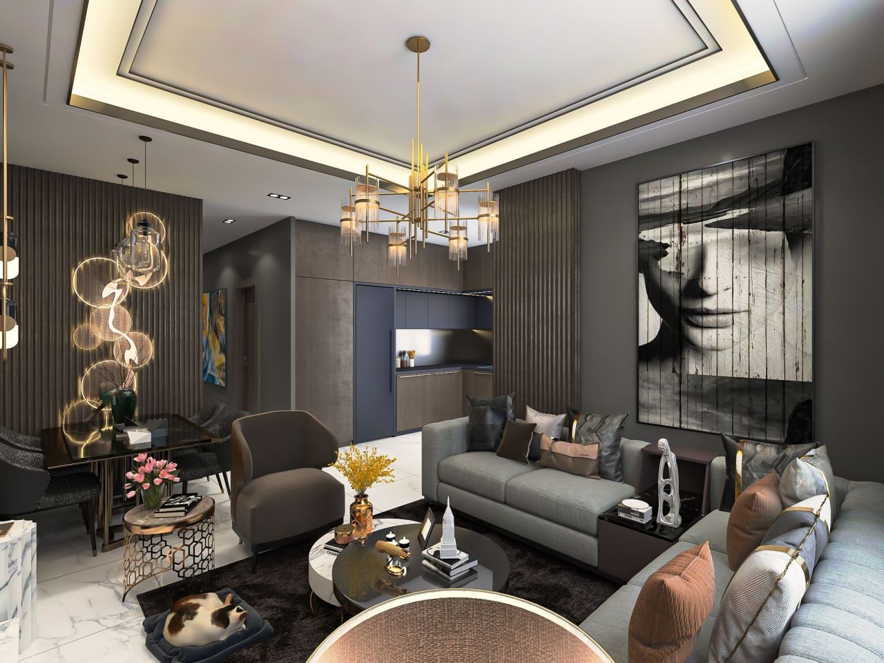 Апартаменты в Алании, Турция, 55 м² - фото 2