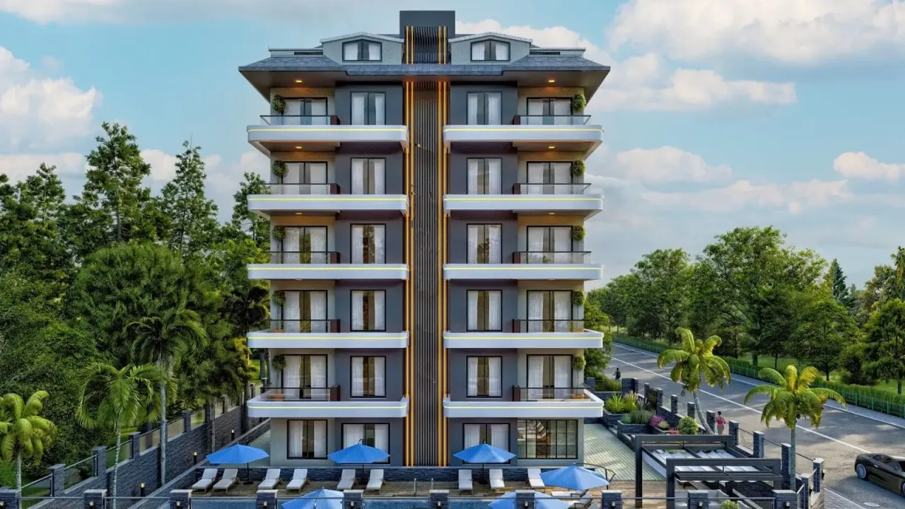 Апартаменты в Алании, Турция, 58 м² - фото 2