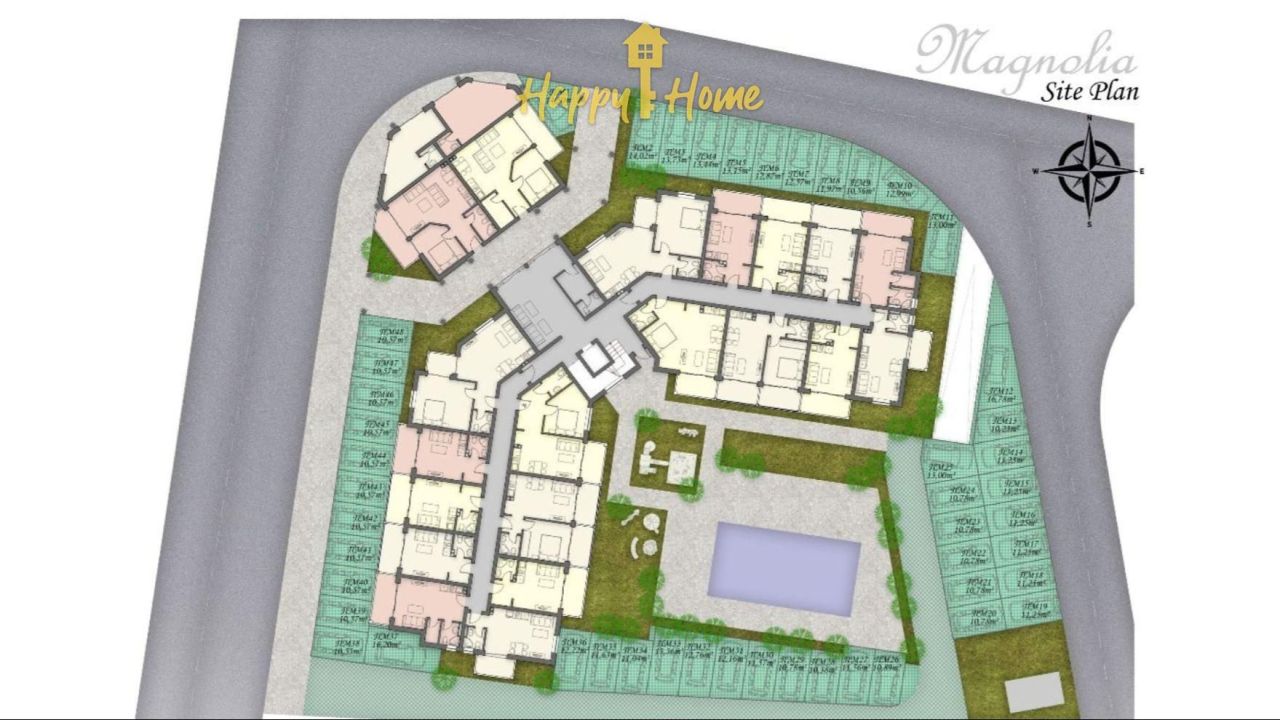 Студия на Солнечном берегу, Болгария, 34.94 м² - фото 5