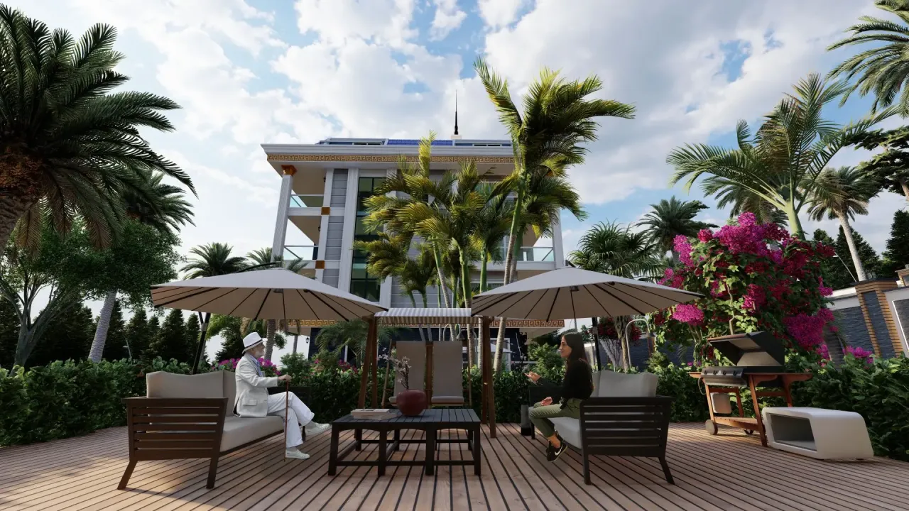 Апартаменты в Алании, Турция, 50 м² - фото 5