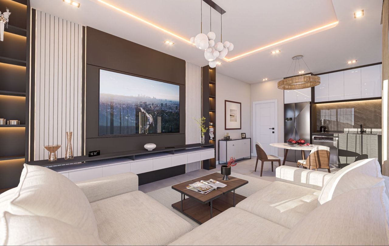 Апартаменты в Алании, Турция, 54 м² - фото 5