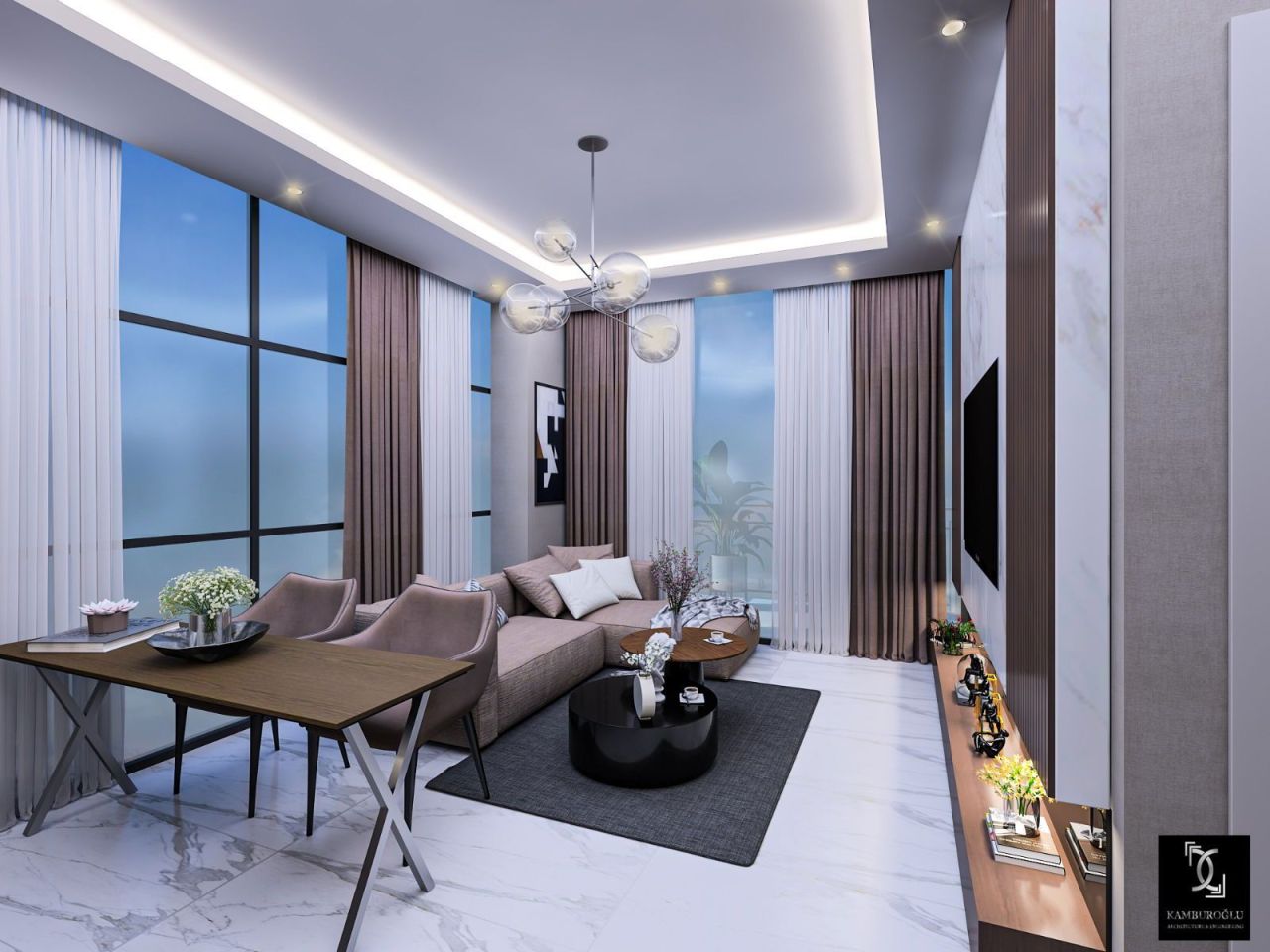 Апартаменты в Алании, Турция, 50 м² - фото 6