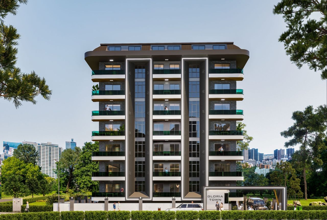 Апартаменты в Алании, Турция, 59 м² - фото 9