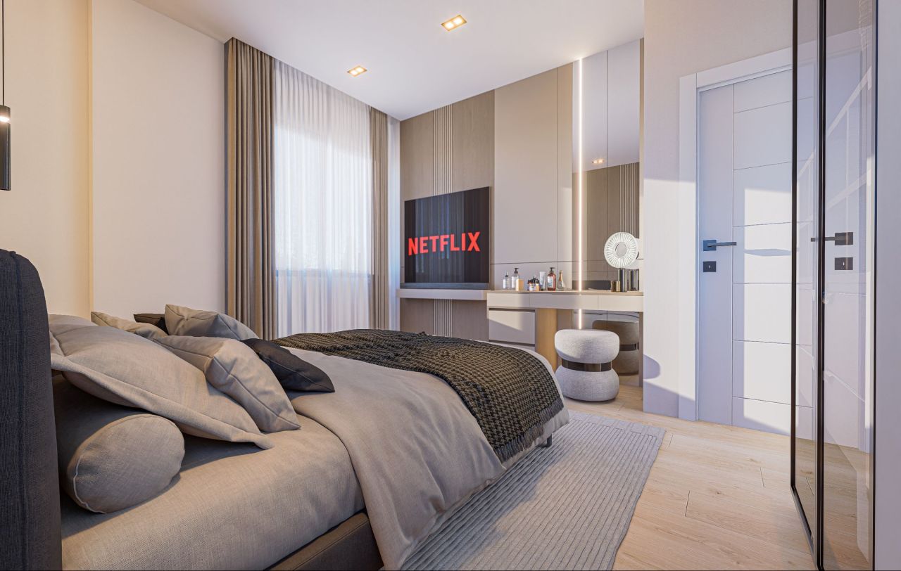 Апартаменты в Алании, Турция, 54 м² - фото 9